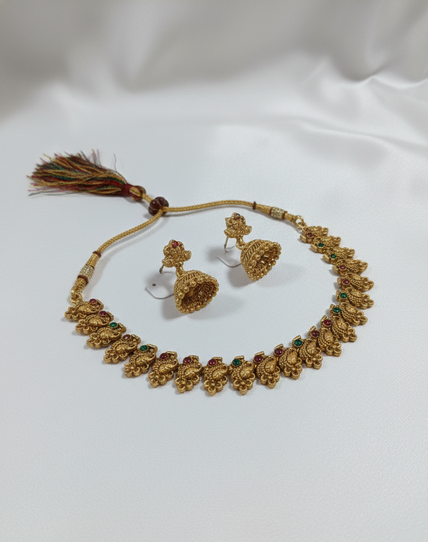 Traditional Choker Necklace Set