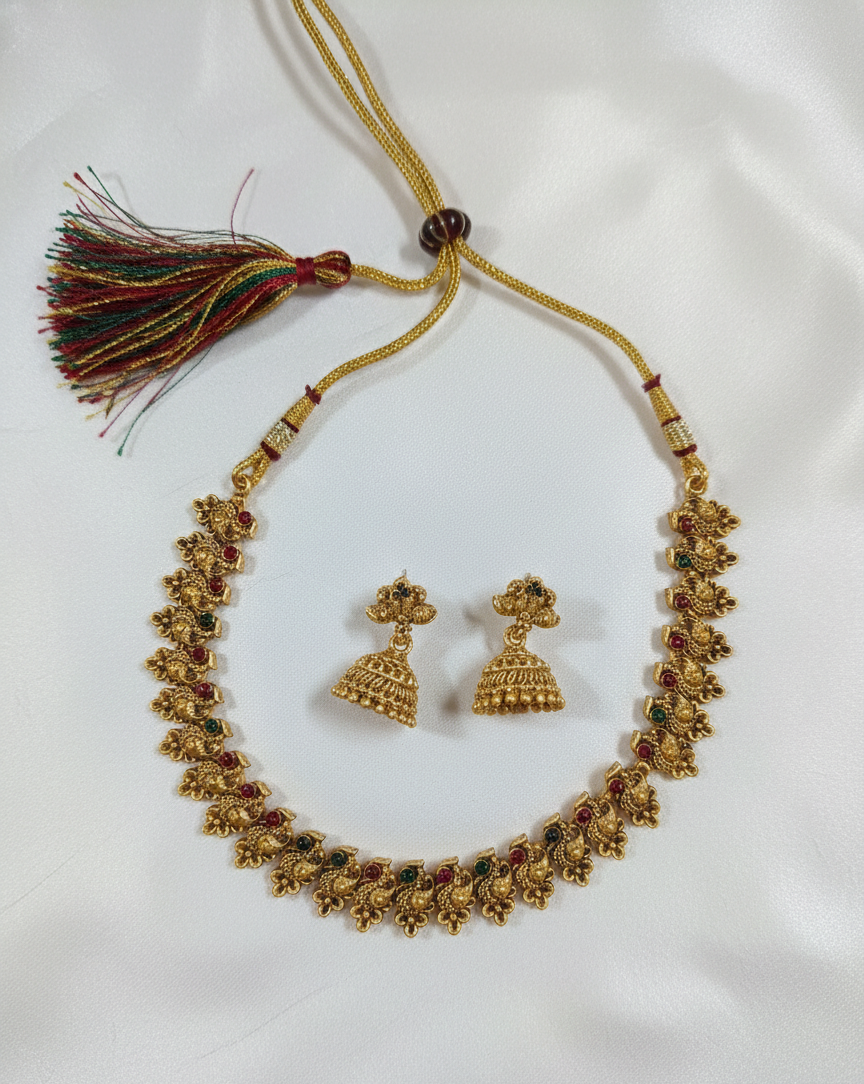 Traditional Choker Necklace Set